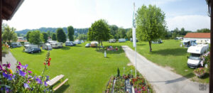 Camping am Fluss in Steyr Oberösterreich