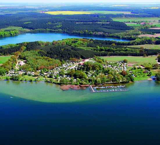 Luftbild Campingplatz